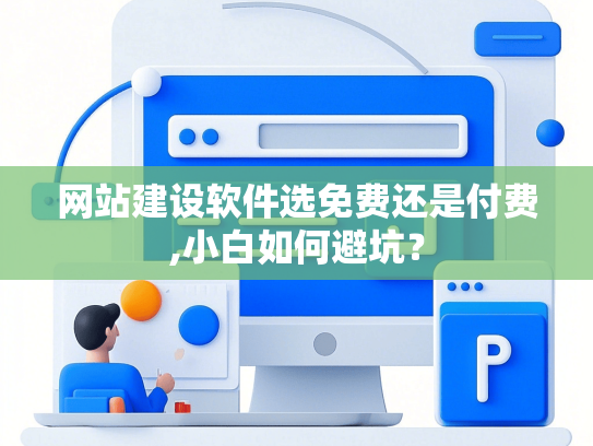 网站建设软件选免费还是付费,小白如何避坑？