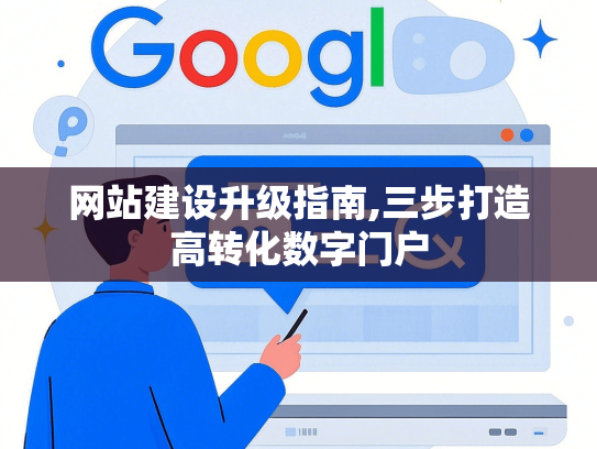 网站建设升级指南,三步打造高转化数字门户
