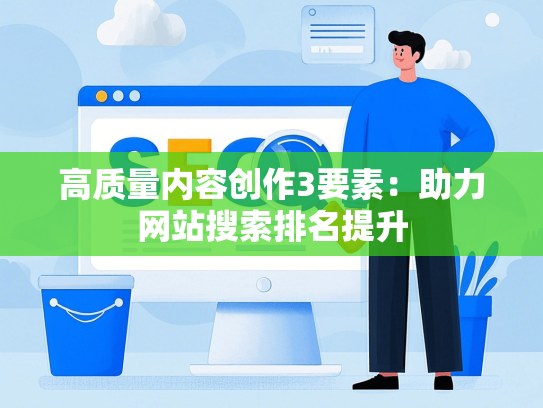 高质量内容创作3要素：助力网站搜索排名提升