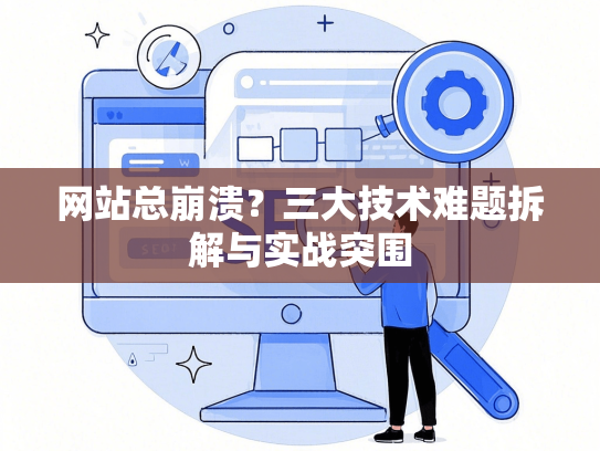 网站总崩溃？三大技术难题拆解与实战突围