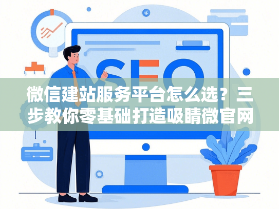 微信建站服务平台怎么选？三步教你零基础打造吸睛微官网