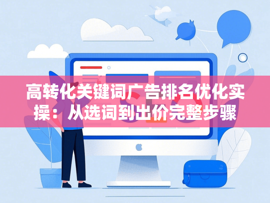 高转化关键词广告排名优化实操：从选词到出价完整步骤
