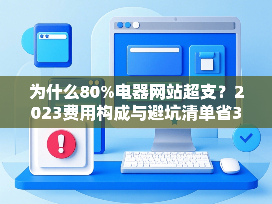 为什么80%电器网站超支？2023费用构成与避坑清单省3万-第1张图片