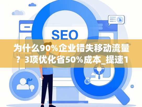 为什么90%企业错失移动流量？3项优化省50%成本_提速1.8秒转化翻倍