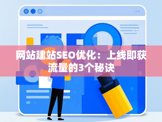 网站建站SEO优化：上线即获流量的3个秘诀