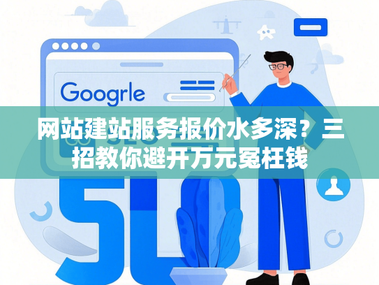 网站建站服务报价水多深？三招教你避开万元冤枉钱