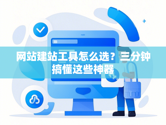 网站建站工具怎么选？三分钟搞懂这些神器