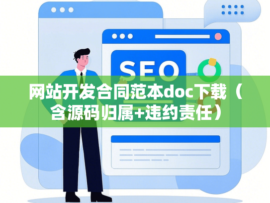 网站开发合同范本doc下载（含源码归属+违约责任）