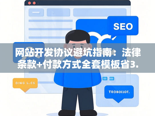 网站开发协议避坑指南：法律条款+付款方式全套模板省3.5万