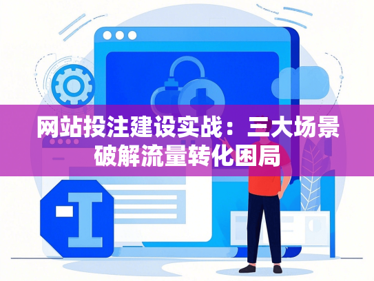 网站投注建设实战：三大场景破解流量转化困局