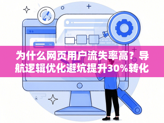 为什么网页用户流失率高？导航逻辑优化避坑提升30%转化率