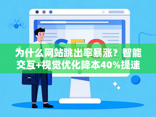 为什么网站跳出率暴涨？智能交互+视觉优化降本40%提速2倍
