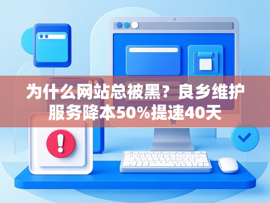 为什么网站总被黑？良乡维护服务降本50%提速40天