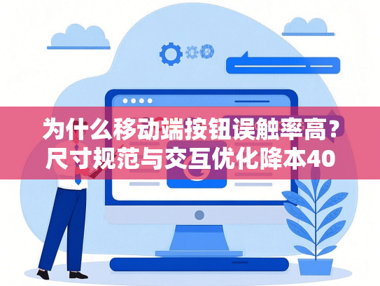 为什么移动端按钮误触率高？尺寸规范与交互优化降本40%