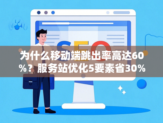 为什么移动端跳出率高达60%？服务站优化5要素省30%开发费