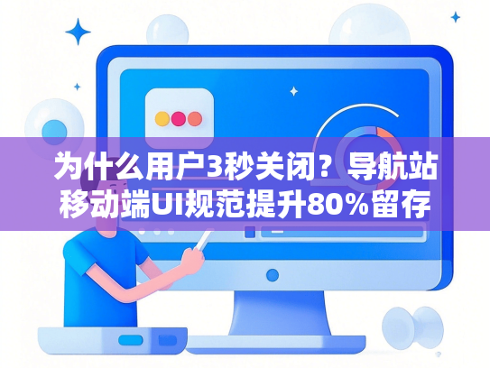为什么用户3秒关闭？导航站移动端UI规范提升80%留存