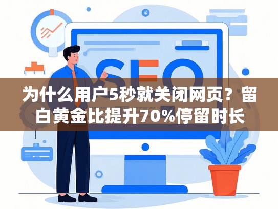 为什么用户5秒就关闭网页？留白黄金比提升70%停留时长