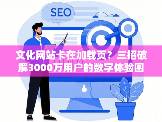 文化网站卡在加载页？三招破解3000万用户的数字体验困局