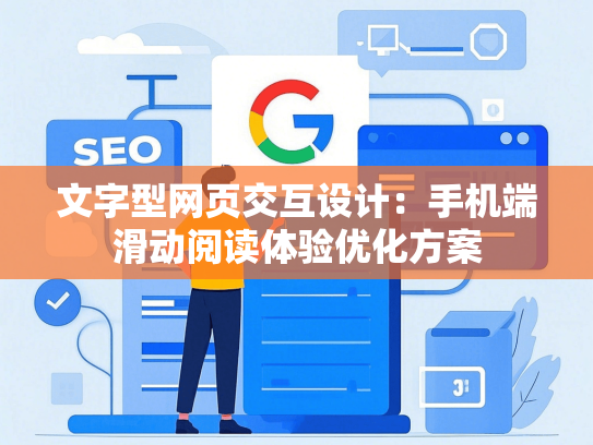 文字型网页交互设计：手机端滑动阅读体验优化方案