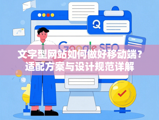 文字型网站如何做好移动端？适配方案与设计规范详解