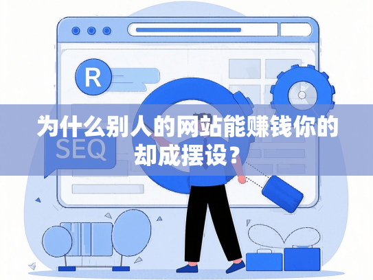 为什么别人的网站能赚钱你的却成摆设？