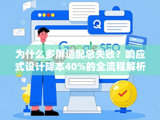 为什么多屏适配总失败？响应式设计降本40%的全流程解析