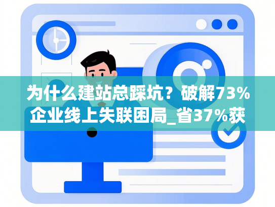 为什么建站总踩坑？破解73%企业线上失联困局_省37%获客成本攻略-第1张图片
