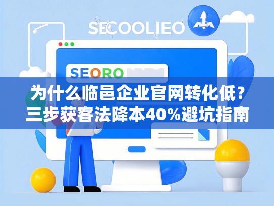 为什么临邑企业官网转化低？三步获客法降本40%避坑指南