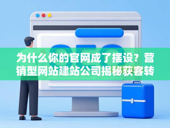 为什么你的官网成了摆设？营销型网站建站公司揭秘获客转化真相