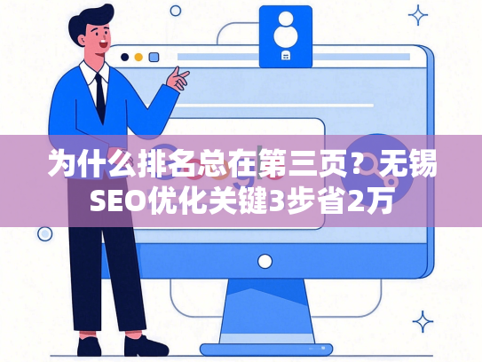 为什么排名总在第三页？无锡SEO优化关键3步省2万-第1张图片