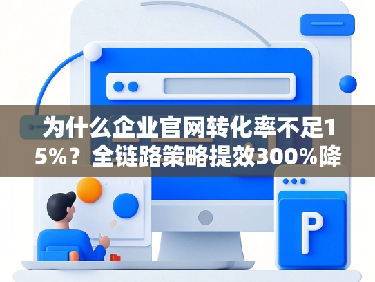 为什么企业官网转化率不足15%？全链路策略提效300%降本40%