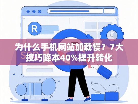 为什么手机网站加载慢？7大技巧降本40%提升转化-第1张图片