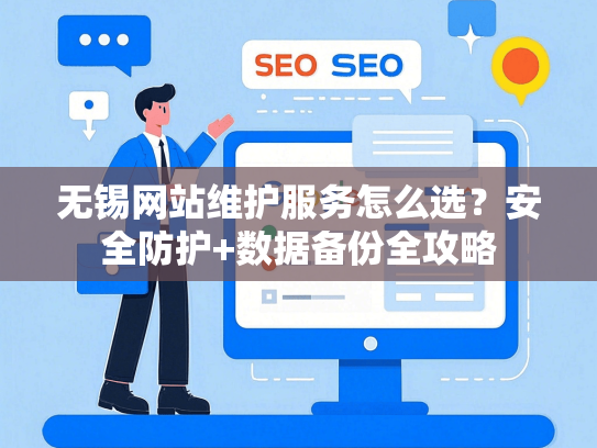无锡网站维护服务怎么选？安全防护+数据备份全攻略
