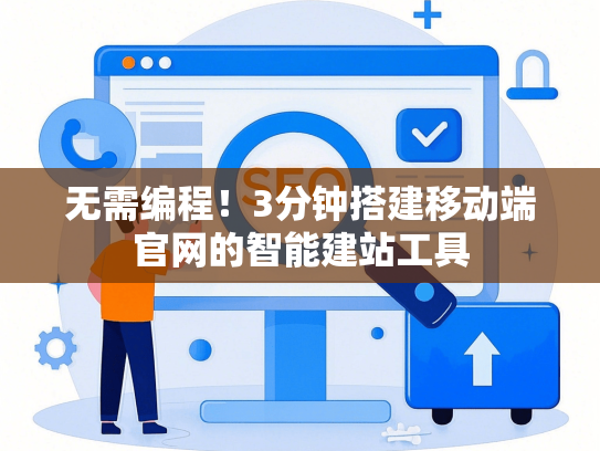 无需编程！3分钟搭建移动端官网的智能建站工具