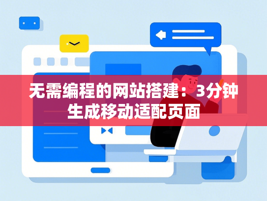 无需编程的网站搭建：3分钟生成移动适配页面