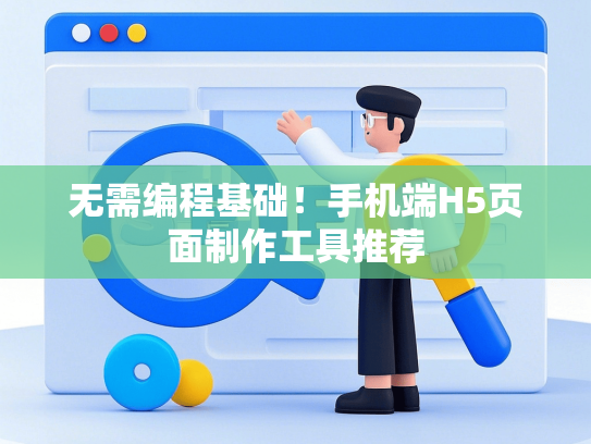 无需编程基础！手机端H5页面制作工具推荐