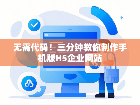 无需代码！三分钟教你制作手机版H5企业网站