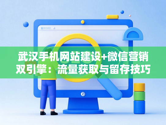 武汉手机网站建设+微信营销双引擎：流量获取与留存技巧