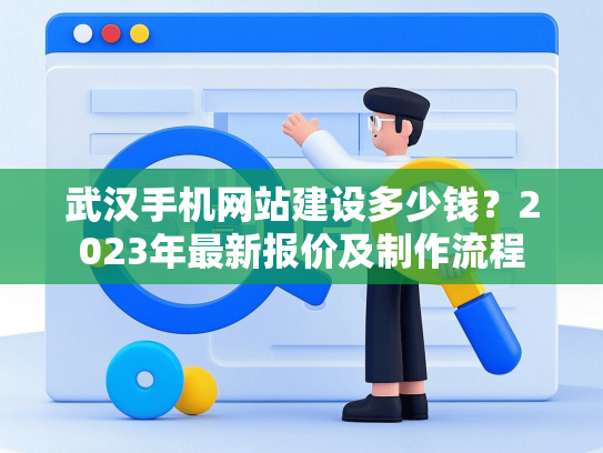 武汉手机网站建设多少钱？2023年最新报价及制作流程