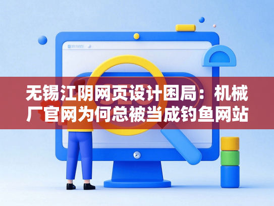 无锡江阴网页设计困局：机械厂官网为何总被当成钓鱼网站？