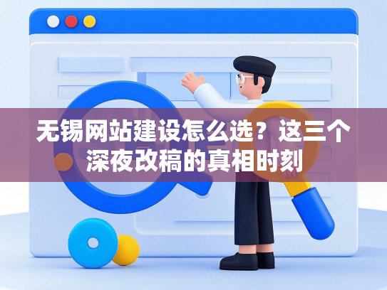 无锡网站建设怎么选？这三个深夜改稿的真相时刻-第1张图片