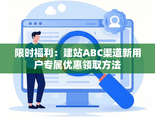 限时福利：建站ABC渠道新用户专属优惠领取方法