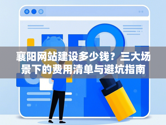 襄阳网站建设多少钱？三大场景下的费用清单与避坑指南