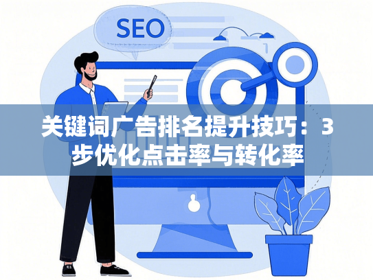 关键词广告排名提升技巧：3步优化点击率与转化率