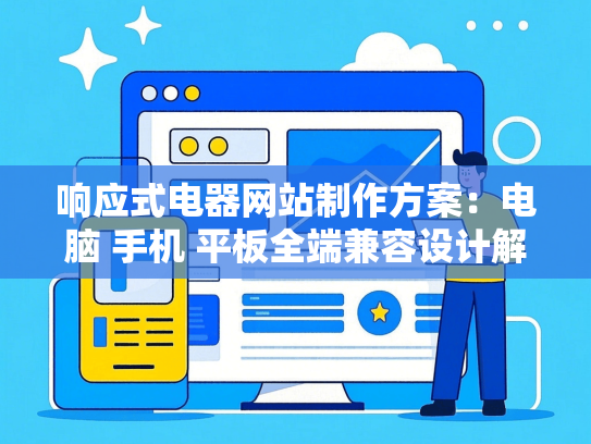 响应式电器网站制作方案：电脑 手机 平板全端兼容设计解析