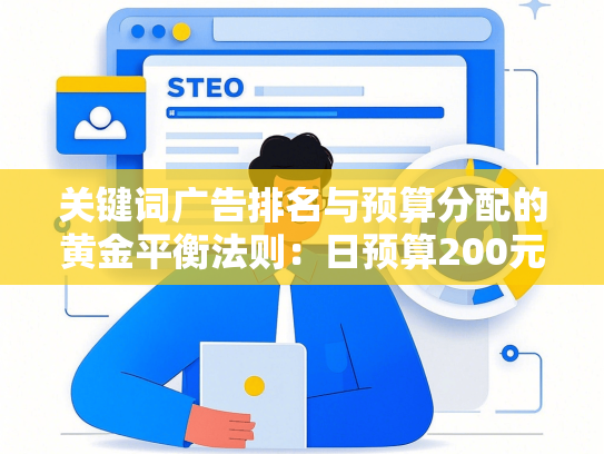 关键词广告排名与预算分配的黄金平衡法则：日预算200元投放方案