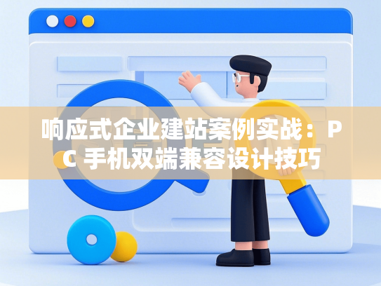 响应式企业建站案例实战：PC 手机双端兼容设计技巧