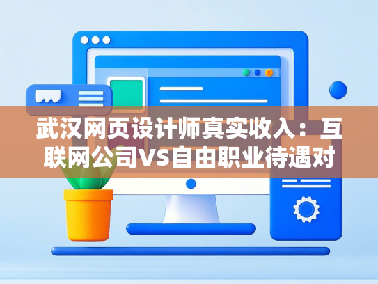武汉网页设计师真实收入：互联网公司VS自由职业待遇对比-第1张图片