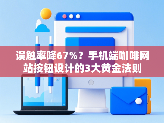 误触率降67%？手机端咖啡网站按钮设计的3大黄金法则