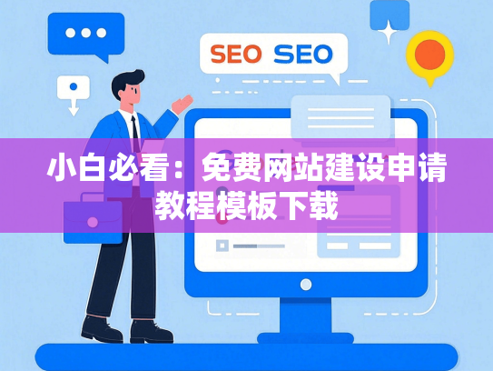 小白必看：免费网站建设申请教程模板下载